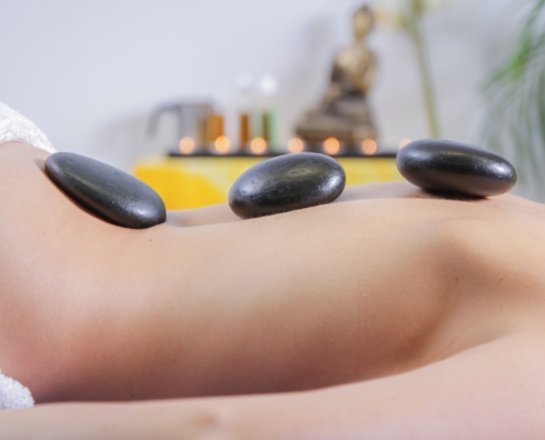 Massaggio stone massage